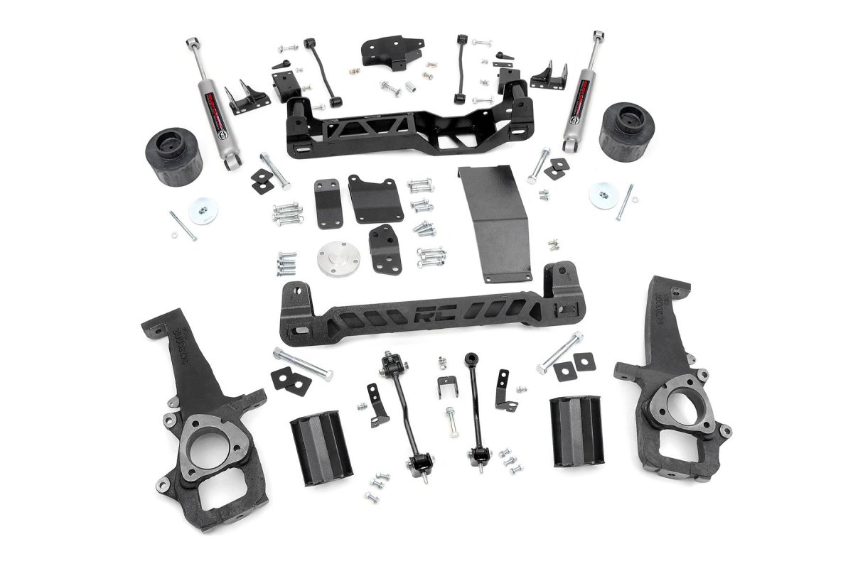 Ram 1500 Suspension Lift Kit - Rough Country - 6 Inch Lift - 2011